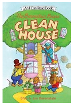 The Berenstain Bears Clean House With Stickers - Jan Berenstain Stan Berenstain 