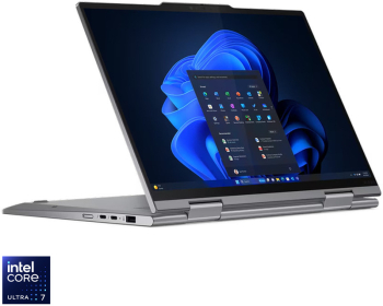 Ultrabook Lenovo ThinkPad X1 2-in-1 Gen 9 .8K OLED 120Hz Touch Intel Core Ultra 7 155U 32GB LPDDR5X 1TB SSD Intel Graphics Win 11 Pro Grey 