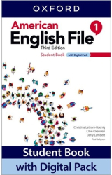 American English File 3e Student Book Level 1 Digital Pack - Oxford University Press Author 