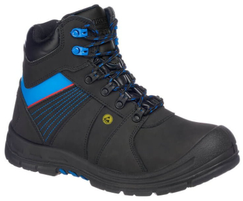 Bocanci de protectie impermeabili bombeu si lamela din compozit talpa rezistenta la caldura 300º C - Portwest Protector S3 ESD HRO - 4 