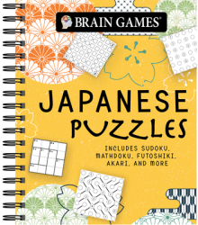 Brain Games - Japanese Puzzles Includes Sudoku Mathdoku Futoshiki Akari and More - Publications 