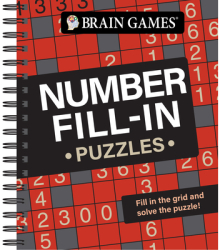 Brain Games - Number Fill-In Puzzles - Publications International Ltd Aut