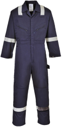 Combinezon de lucru cu benzi reflectorizante - Portwest F813 - bleumarin XXL 