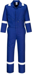 Combinezon din bumbac benzi reflectorizante - Portwest C814 - albastru M 