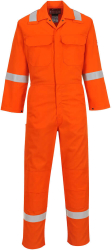 Combinezon ignifug din bumbac cu gluga ideal pentru sudori - Portwest BZ506 - portocaliu XL 