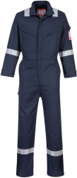 Combinezon nemetalic ignifug si antistatic - Portwest Bizflame Ultra FR93 - bleumarin XXL 