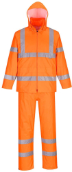 Costum de ploaie complet impermeabil respirabilitate crescuta usor de impachetat - Portwest H448 - portocaliu XXXL 