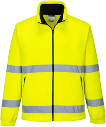 Fleece de lucru rezistent la apa si vant material nescamosabil - Portwest F303 - galben M 
