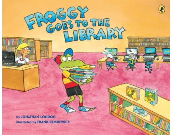 Froggy Goes to the Library - Jonathan London Author 