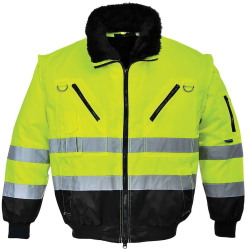 Jacheta 3-in-1 pilot de iarna - Portwest PJ50 - galben/negru XL 
