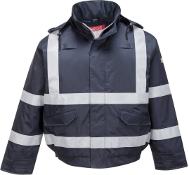 Jacheta bomber ignifuga impermeabila protectie multirisc - Portwest Bizflame S783 - XXXL 