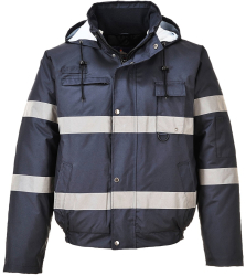 Jacheta de lucru impermeabila pentru iarna - Portwest Iona Lite S434 - bleumarin 5XL 