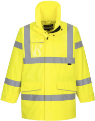 Jacheta de ploaie impermeabila lunga tip Parka - Portwest S590 - galben XXXL 