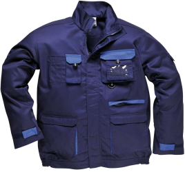 Jacheta de protectie din tercot rezistenta la uzura - Portwest TX10 - bleumarin 4XL 
