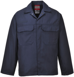 Jacheta ignifuga din bumbac - Portwest Bizweld BIZ2 - bleumarin XL 