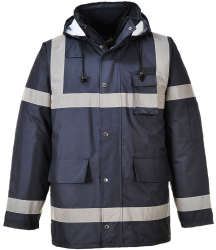 Jacheta impermeabila de iarna cu benzi reflectorizante - Portwest Iona S433 - bleumarin S 