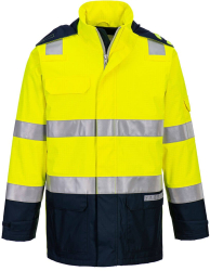 Jacheta impermeabila ignifuga si antistatica captusela din bumbac - Portwest Bizflame FR605 - S 