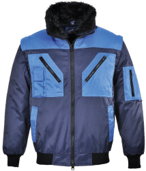 Jacheta pilot cu captuseala si maneci detasabile - Portwest PJ20 - bleumarin M 