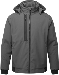 Jacheta softshell eco captusita - Portwest CD874 - Gri metalic M 
