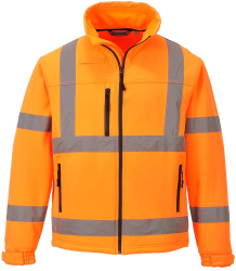 Jacheta softshell refelctorizanta respirabila - Portwest S424 - portocaliu M 