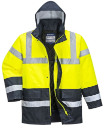 Jacheta vatuita impermeabila de iarna certificata pana la -40° C - Portwest S466 - galben L 