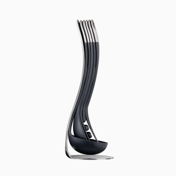 Joseph Joseph 95031 Set vase Nest 100 5 buc + Suport Manere Magnetice Plastic Gri 