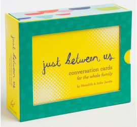 Just Between Us Conversation Cards for the Whole Family - Sofie Jacobs Author 