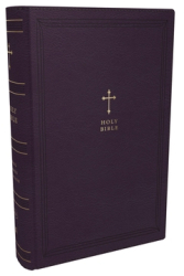 KJV Holy Bible Compact Reference Bible Leathersoft Purple with Zipper 43 000 Cross-References Red 