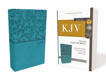 Kjv Value Thinline Bible Leathersoft Green Red Letter Edition Comfort Print - Thomas Nelson Auth 