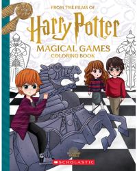Magical Games and Sports Coloring Book Harry Potter - Jenna Ballard Author 