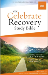 Niv Celebrate Recovery Study Bible Paperback Comfort Print - John Baker Editor 