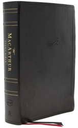 Nkjv MacArthur Study Bible 2nd Edition Leathersoft Black Indexed Comfort Print Unleashing God s 