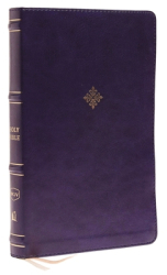 Nkjv Thinline Bible Leathersoft Navy Thumb Indexed Red Letter Edition Comfort Print Holy Bible 