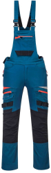 Pantaloni cu pieptar din tesatura flexibila - Portwest DX441 - albastru XXL 