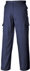 Pantaloni de lucru din tercot marimi mari disponibile - Portwest C701 - bleumarin 42 26 inch 