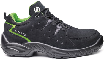 Pantofi de protectie din piele intoarsa bombeu din otel talpa flexibila - Base Harlem S1P - 36 