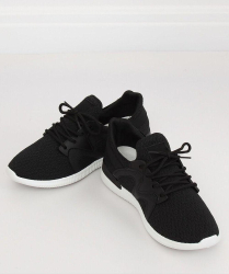 Pantofi sport de zi dama Tara material textil tip tenisi negru 38 