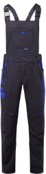 Salopeta de lucru din material elastic rezistent la spalare industriala - Portwest T746 - bleumarin inchis XL 