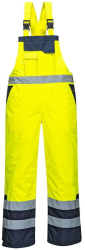 Salopeta reflectorizanta de iarna vatuita impermeabila - Portwest S489 - galben XS 
