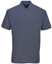 Tricou de lucru polo cusaturi duble - Portwest B210 - Gri inchis XXXL 