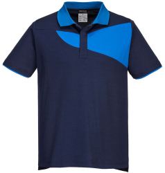 Tricou de lucru polo din material respirabil - Portwest PW210 - bleumarin XXXL 