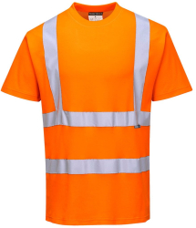 Tricou reflectorizant usor si respirabil 55 bumbac - Portwest S170 - portocaliu 4XL 