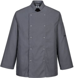 Tunica de bucatari - Portwest Suffolk C833 - Gri Slate S 