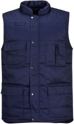 Vesta de lucru termica din bumbac - Portwest Shetland S414 - bleumarin XXL 
