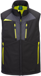 Vesta din softshell ripstop rezistenta la apa si vant - Portwest DX476 - S 