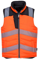 Vesta reflectorizanta termica si impermeabila reversibila captuseala Insulatex&trade - Portwest PW374 - portocaliu/negru S 