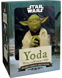 Yoda Bring You Wisdom I Will With Book s and Sticker s and Display Stand 