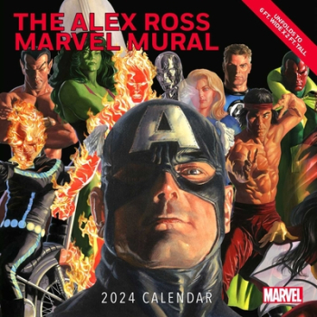 Alex Ross Marvel Mural 2024 Oversized Wall Calendar - Alex Ross Author 