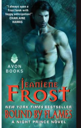 Bound by Flames A Night Prince Novel - Jeaniene Frost Author 