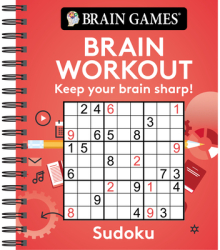 Brain Games Brain Workout Sudoku Keep Your Brain Sharp - Publications International Ltd Ed 